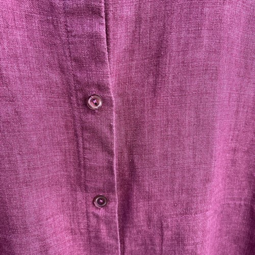 Eileen Fisher Beautiful Rose Coloured Linen Tunic Dress . - Picture 4 of 7