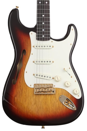 Fender Custom Shop Artisan Korina Stratocaster Semi-hollowbody Electric Guitar -