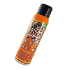 Heavy Duty Spray Adhesive, Multipurpose and Repositionable, Clear, Pack of 1,...