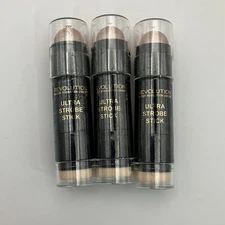 Makeup Revolution Ultra Strobe Stick Peach Lightening [Pack of 3]