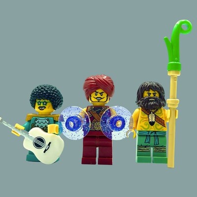 LEGO NINJAGO 71735 Jacob Gravis Bolobo 3 Minifigures w/ Accessories