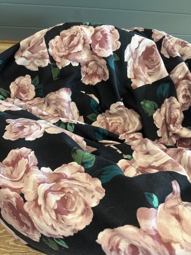 Pottery Barn Teen Emily & Meritt Bed of Roses BeanBag Chair SLIPCOVER ONLY Large