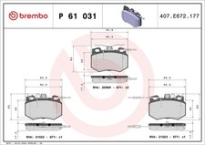 Kits de frein Citroen C15