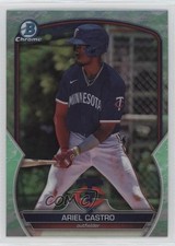 2023 Bowman Draft Chrome Lunar Glow Refractor Ariel Castro #BDC-150 12yh
