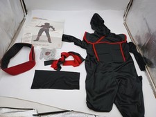 CALIFORNIA COSTUMES STEALTH NINJA TODDLER LARGE 4-6 COSTUME NEW FREE SHIP
