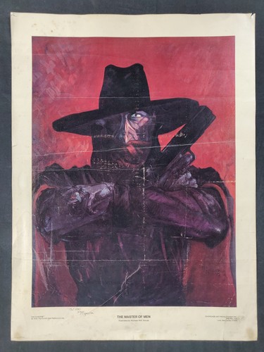 The Shadow: Master of Men - Ltd Art Print Signed by Michael Wm. Kaluta #13/100