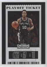 2019 Contenders Draft Picks Variation Playoff Ticket 8/18 DeMar DeRozan #14 0gq0