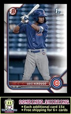 2022 Bowman Prospects #BP-147 Luis Verdugo Chicago Cubs