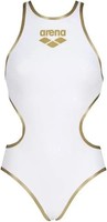 Arena | Damen Badeanzug One-Piece Biglogo ChlorbestäNdig Maxlife Material Uv 50+