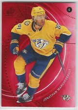 2025-26 SP GAME USED JONATHAN MARCHESSAULT #96 RED BASE PARALLEL