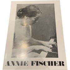 Annie Fischer Piano Recital Programme 1974 Queen Elizabeth Hall Vintage