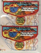 Super Rare BSA Salado lodge 551 Uncut Manufacture Sheet - S1 Flap