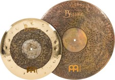 Meinl Cymbals Byzance Mixed Crash Pack - 16 inch Dual and 20 inch, Raw/Brilliant