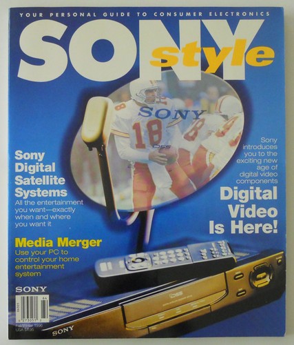 Sony Style Consumer Electronics Magazine Fall/Winter 1996 Christmas Issue
