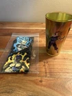 Pint Glass & Socks From Dragon Ball Z Funko Pop Vegeta Best Buy Crate VER RARE!