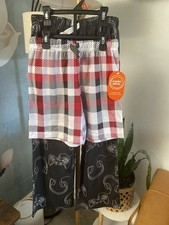 Wonder Nation Pajama Bottoms 2 Pc Set Size 8 NWT For boys