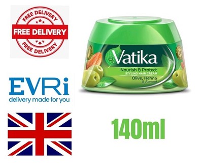 Dabur Vatika Nourish & Protect Styling Haarcreme Olive Henna & Mandel 140ml