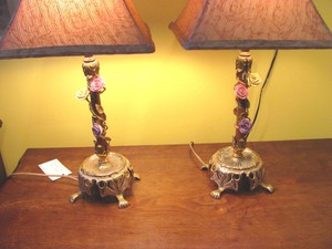 antique bedroom lamps