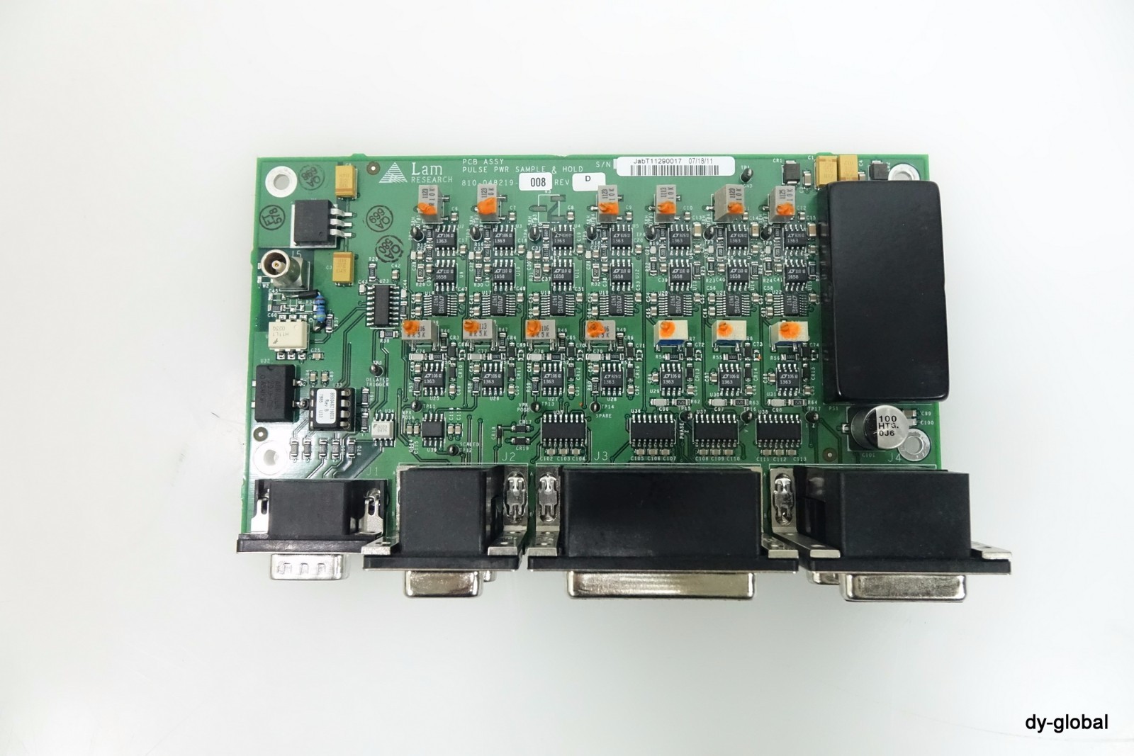 Lam RESEARCH 810-048219-008 REV.D PCB ASSY PULSE PWR SAMPLE&HOLD PCB-I-E-375