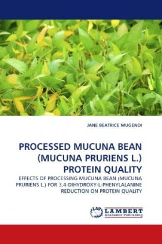 Thumbnail - Processed Mucuna Bean (mucuna Pruriens L.) Protein Quality Effects Of