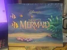 New Disney's The Little Mermaid Exclusive Lithograph Portfolio Set Of 4 11"x14"