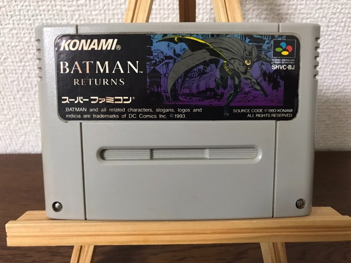 KONAMI - ★スーパーファミコン★BATMAN RETURNS★バットマンリターンズ★コナミ Amazon | (ゲームソフト)バットマンリターンズ