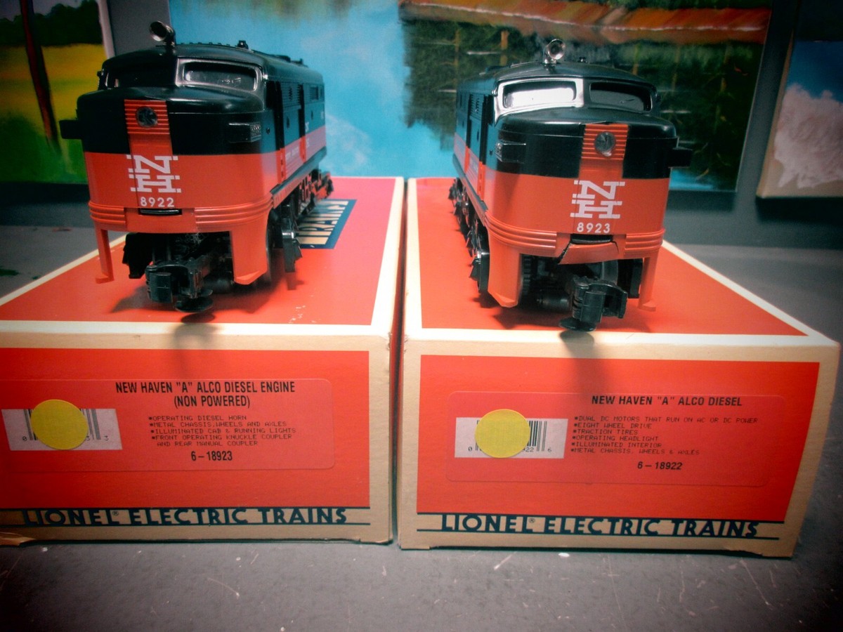 Lionel 6-.8922, 6-8923 New Haven AA Unit Alco Diesel Locomotive