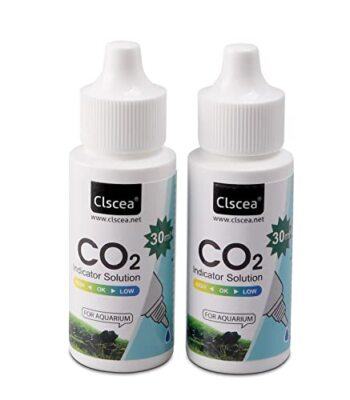 Clscea CO2 Indicator Solution Drop Checker Solution for Aquarium 60ml