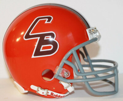 1965 Cleveland Brown Prototype Custom Mini Helmet