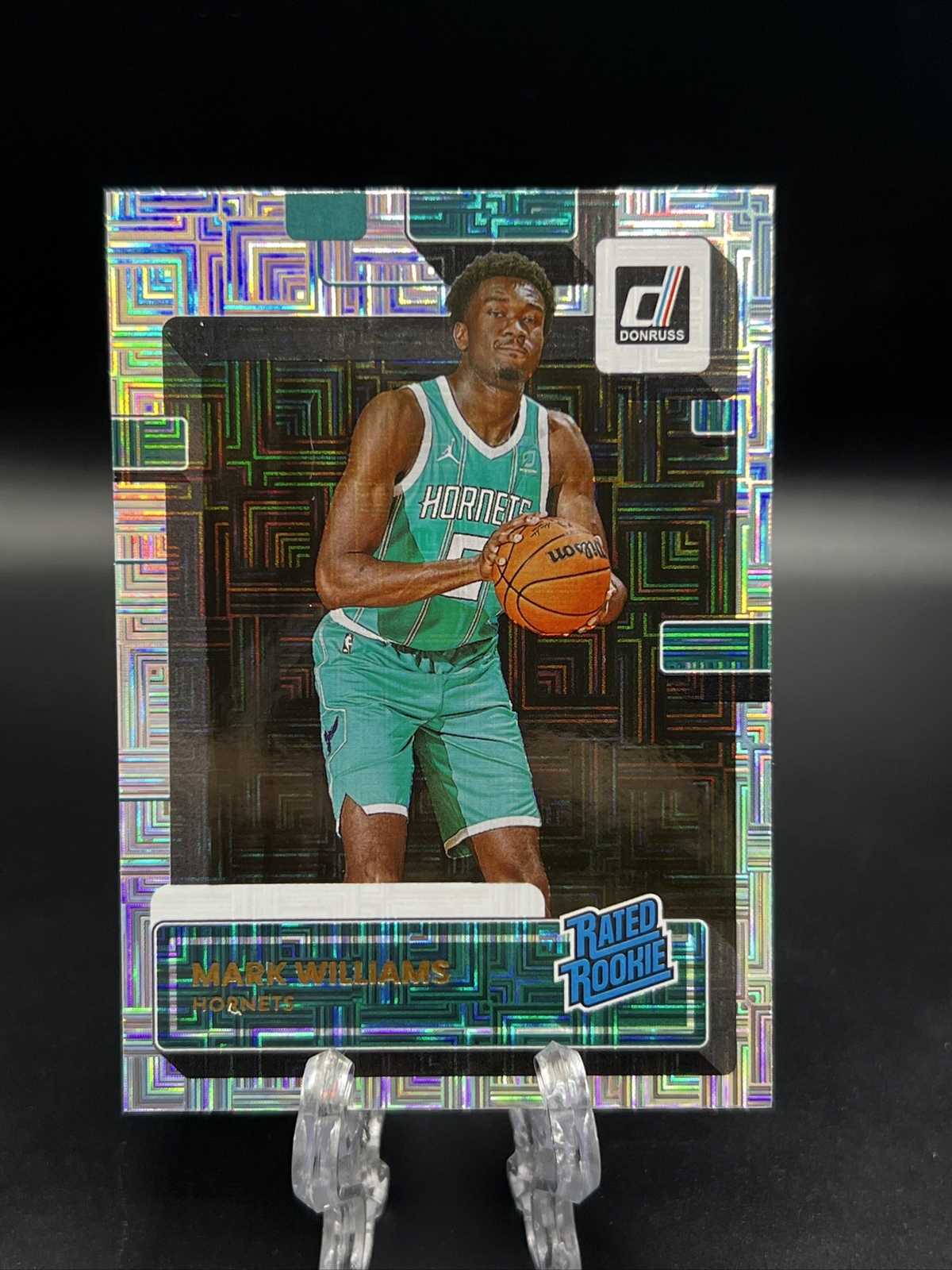 2022-23 Panini Donruss Choice Mark Williams Rated Rookie RC #215 Hornets