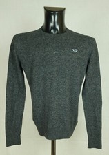  MENS HOLLISTER JUMPER COTTON VISCOSE SIZE S VGC ../