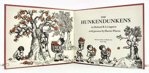 THE HUNKENDUNKENS Richard Livingston & Harriet Pincus 1968 First Ed HBDJ Nr Fine - Picture 5 of 9