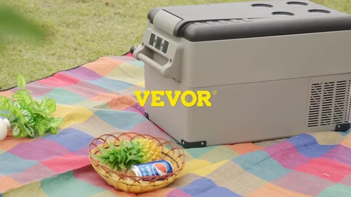 Car Fridge Freezer Cooler 47.5QT Portable Compressor 45L Mini Refrigerator Home - Video 1 of 1