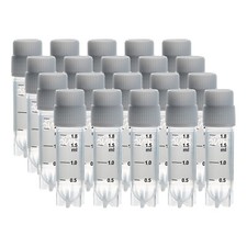 2.0 ml Cryogenic Vials, Side Bardcode, External, 25/Bag, 500/Pack, 1000/Case