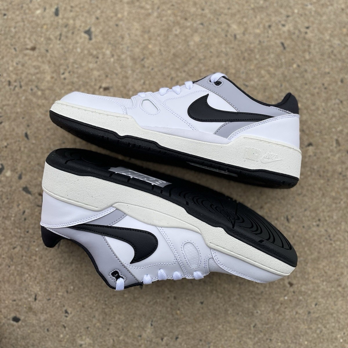 Nike Full Force Low Men\'s Basketball Shoe Athletic‎ Sneakers White Trainer #2101 Nike Full Force Low Men main image 2
