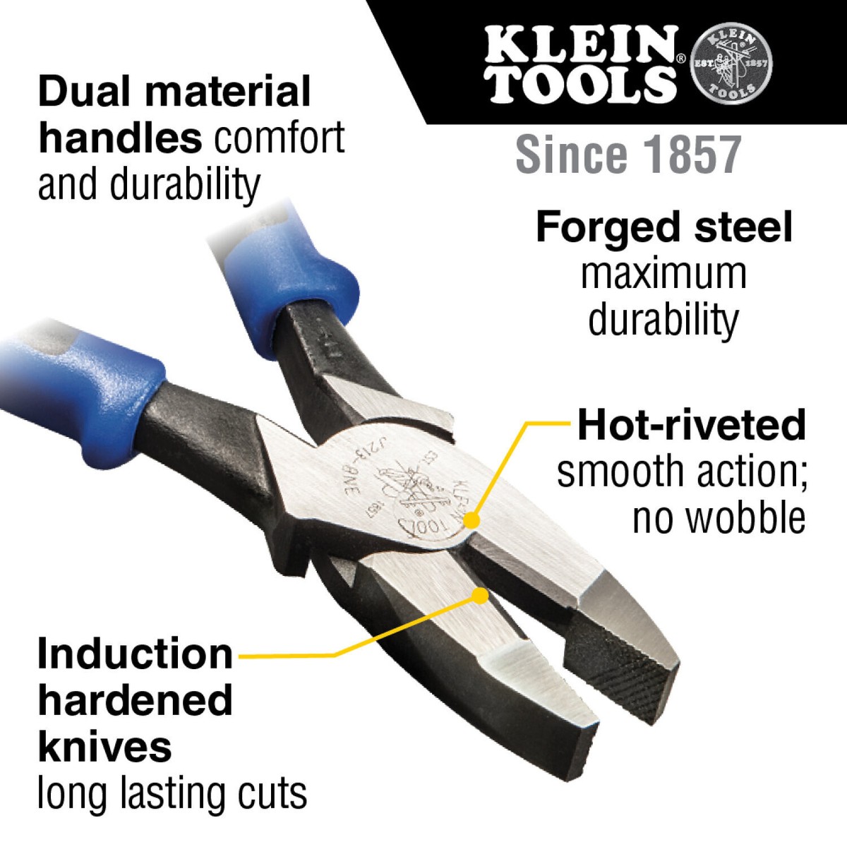 Klein Tools J2138NE Journeyman Side-Cutters, 8-Inch | eBay