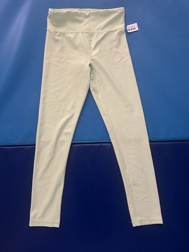 NEW Old Navy Girls Light Lime Green Leggings Powersoft High Rise Large 10-12