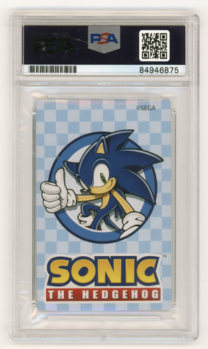 PSA Signed Dan Green Knuckle Jack of Hearts Sonic The Hedgehog Playing Card - 第 2/2 張圖片