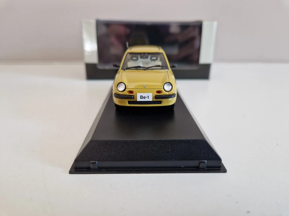 Kyosho 1/43 Nissan Be-1 - amarillo calabaza - 1988 - 03402Y - Imagen 2 de 4