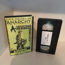 Punk Rock VHS Anarchy Center Benefit 1996 Vol 4 MDC Litmus Green UXA Smogtown