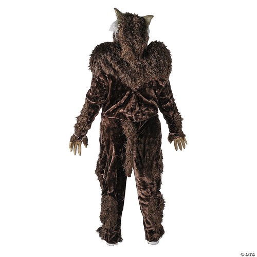 Deluxe Men's Werewolf Complete Costume Fantasia Adult Wolf Lobisomem Lobo - Picture 4 of 4