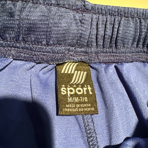 Children’s Place Blue Shorts, Boys Size Medium, 7 8, Athletic Sport Shorts - Picture 2 of 3