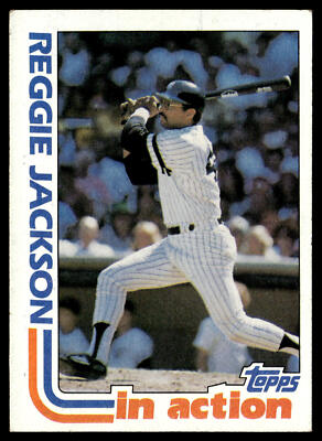1982 Topps Reggie Jackson #301 New York Yankees
