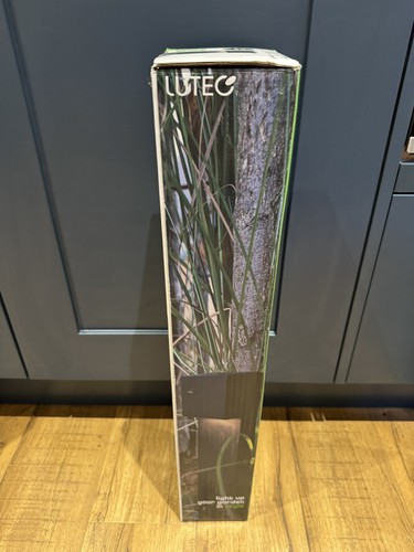 Lutec Gemini XF Outdoor LED Bollard Grey Warm White 750 Lumen 72W - Picture 4 of 6
