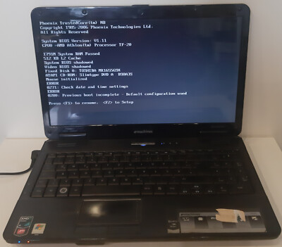 Asus eMachines E625 Notebook   15,6 Zoll Display (  557  )