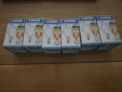 X6 LED 40W SES E14 Golfball Runde Kugel Lampe Glühbirnen Warmweiß Edison Kappe