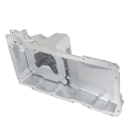 Engine Oil Pan For Cadillac Chevy GMC Hummer Pickup Truck 1999-07 4.8L 5.3L 6.0L - Picture 9 of 10