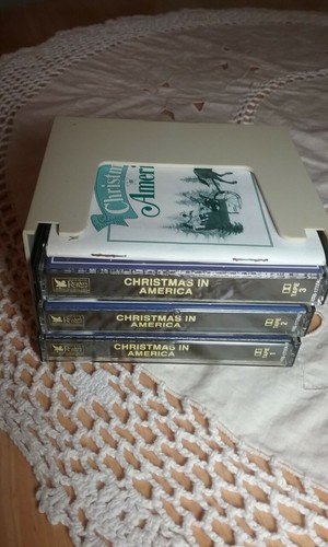 Christmas In America Music Cassette Tapes Reader's Digest 1988 Set of 3 - Picture 2 of 12