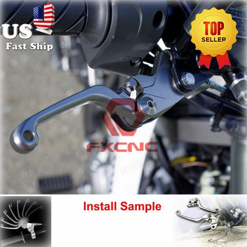 For Kawasaki CNC Pivot Brake Clutch Pivot Levers D-TRACKER 2008-2016 09 10 11 12 - Bild 9 von 16