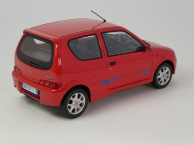 Laudoracing Fiat Seicento Sp. Abarth Red 1998 1/18 LM170B | eBay